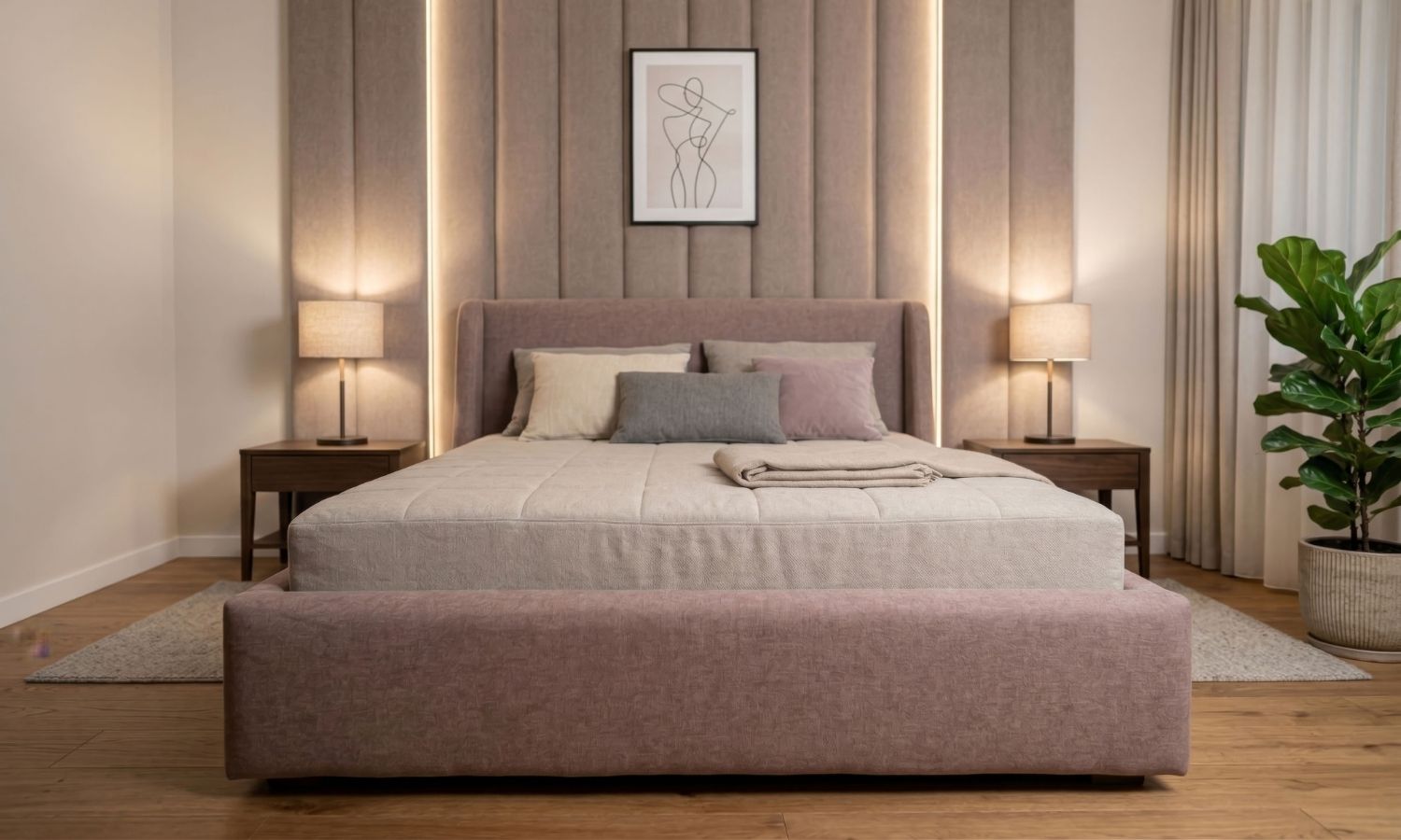 Deluxe Years Bed with or without lift-up storage base Pat Sebastian