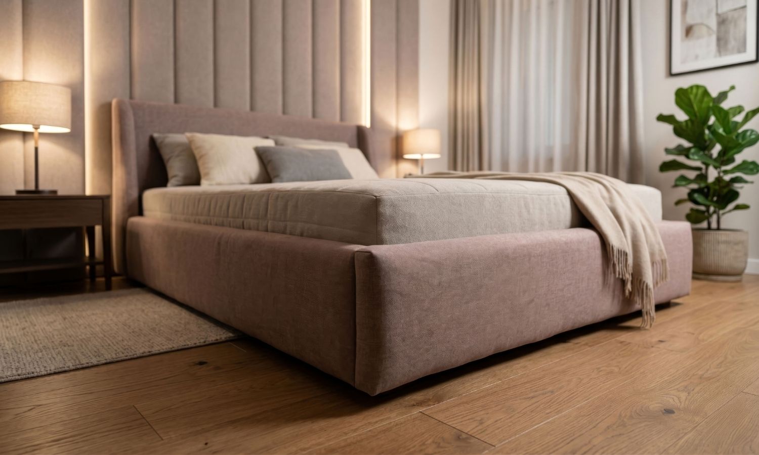 Deluxe Years Bed with or without lift-up storage base Pat Sebastian