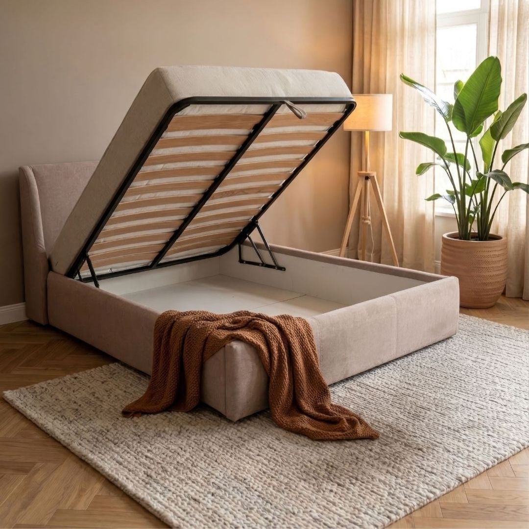 Deluxe Years Bed with or without lift-up storage base Pat Sebastian